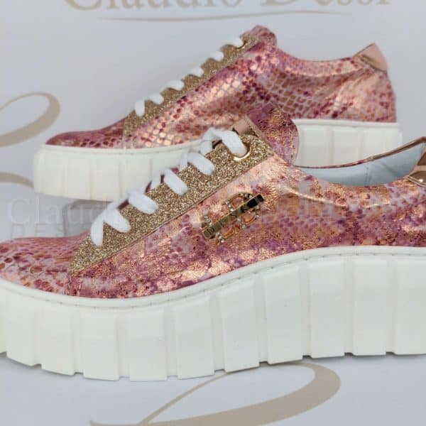Lux by Dessi 544/6 rosegold sneaker