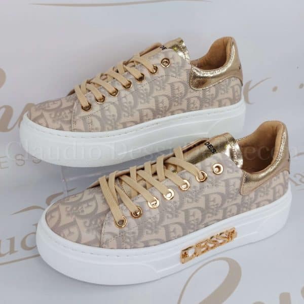 Lux by Dessi Hanza28LD bézs sneaker