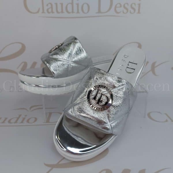 Lux by Dessi 150 ezüst papucs