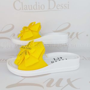 Lux by Dessi 4403-8 sárga papucs