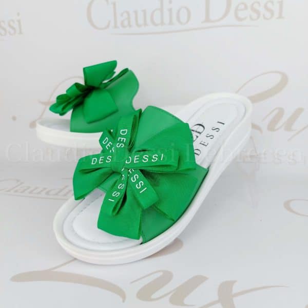 Lux by Dessi 4403-8 zöld papucs