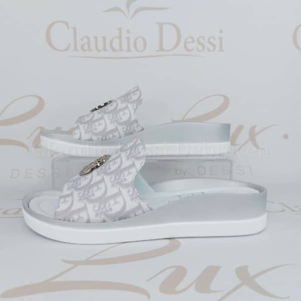 Lux by Dessi 4403-38 ezüst papucs