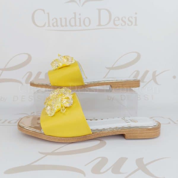 Lux by Dessi 725 sárga papucs