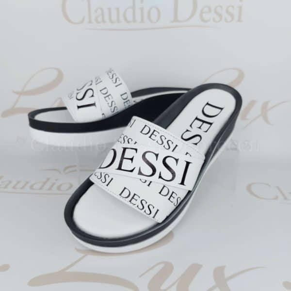 Lux by Dessi LM20 fekete-fehér papucs