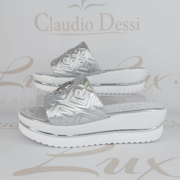 Lux by Dessi 156 ezüst papucs