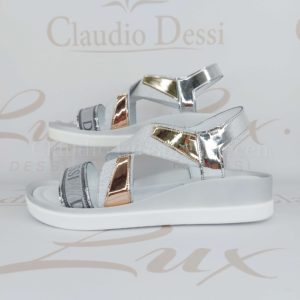 Lux by Dessi 4403-4 ezüst szanda