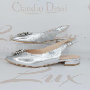 Lux by Dessi 02779 ezüst balerina