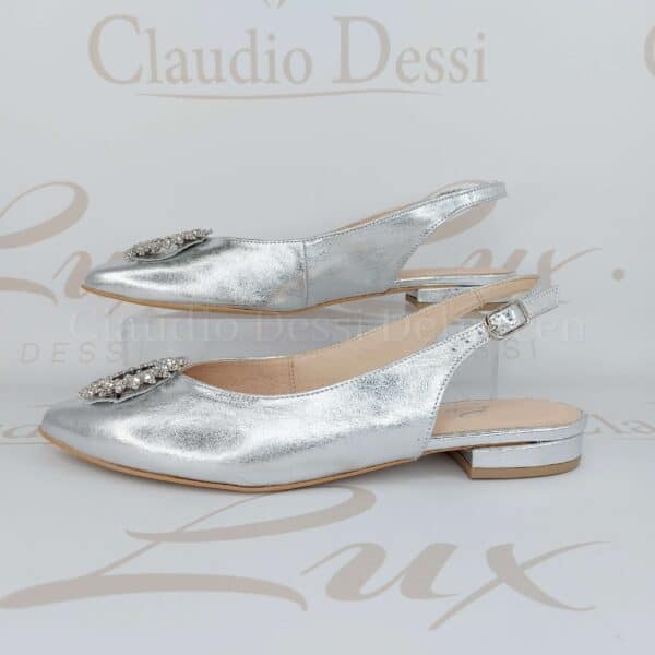 Lux by Dessi 02779 ezüst balerina