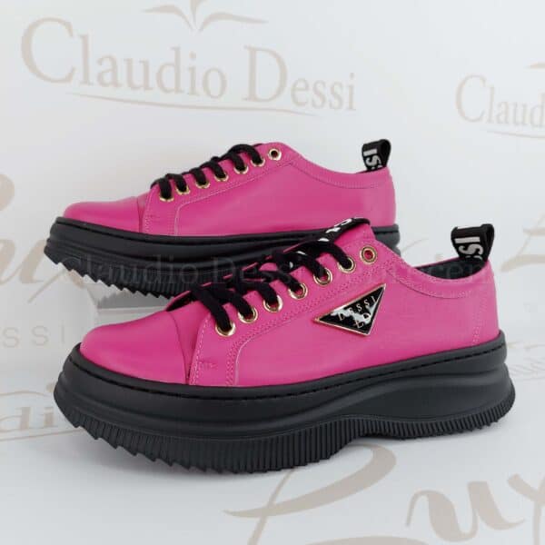 Lux by Dessi Hanza-53 pink sneaker