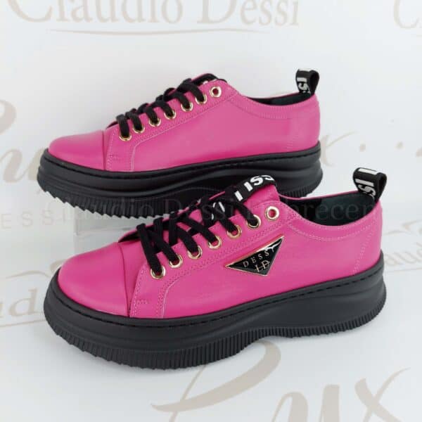 Lux by Dessi Hanza-53 pink sneaker