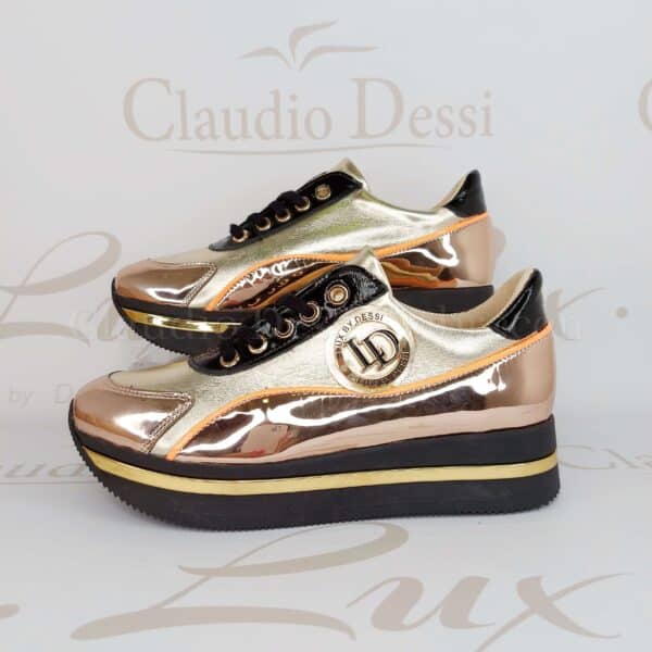 Lux by Dessi 0694-17 arany sneaker