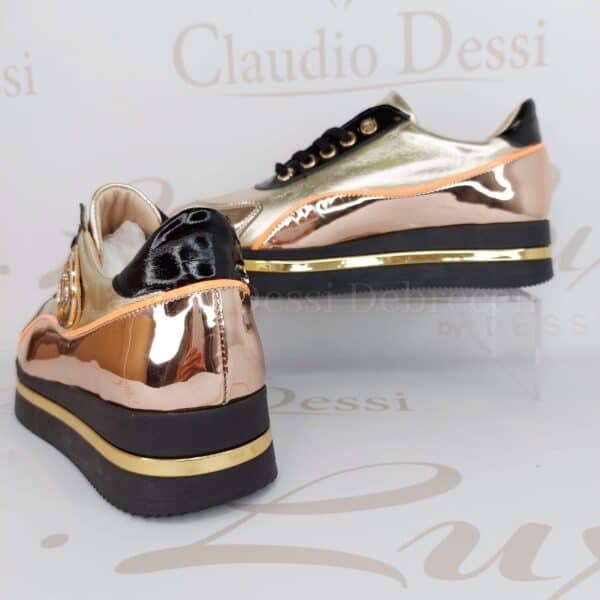 Lux by Dessi 0694-17 arany sneaker