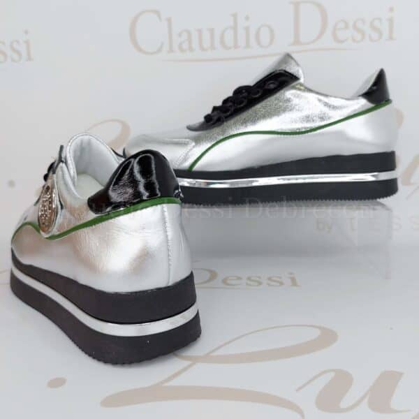 Lux by Dessi 0694-17 ezüst sneaker