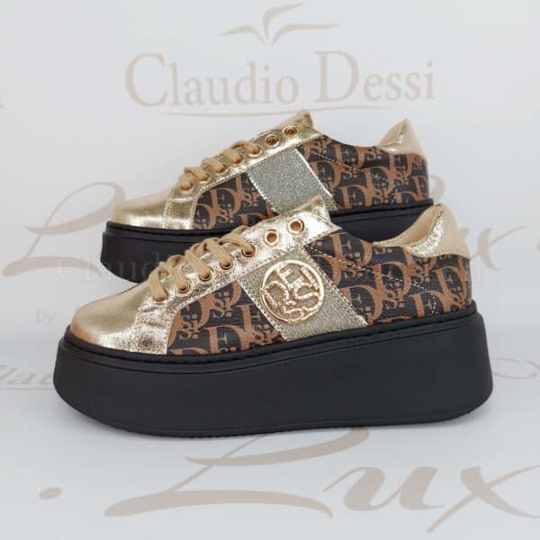 Lux by Dessi Hnaza-60LD arany sneaker