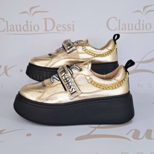 Lux by Dessi Hanza-63 arany sneaker