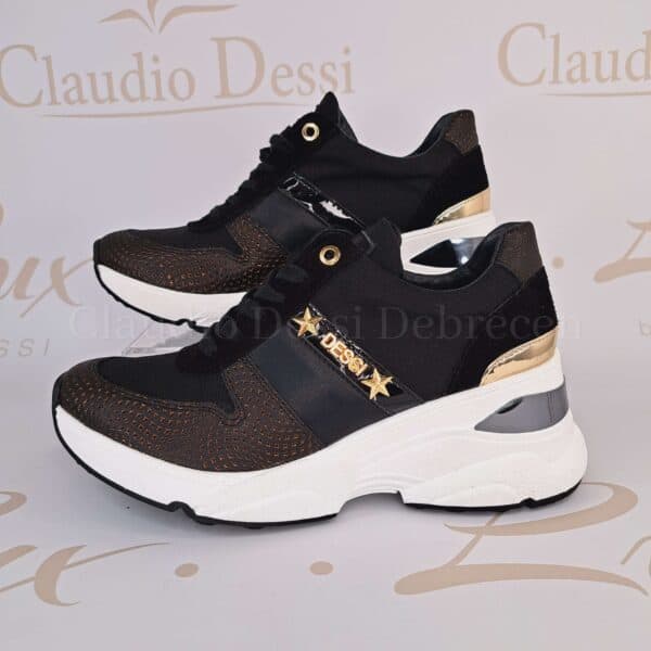 Lux by Dessi 0093-50 fekete sneaker