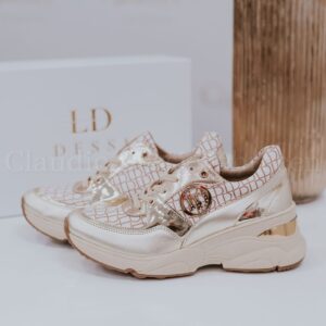 Lux by Dessi 0093-49/LD arany sneaker
