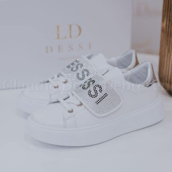Lux by Dessi Hanza-86 fehér sneaker