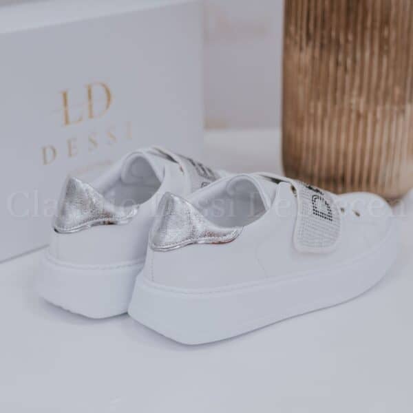 Lux by Dessi Hanza-86 fehér sneaker