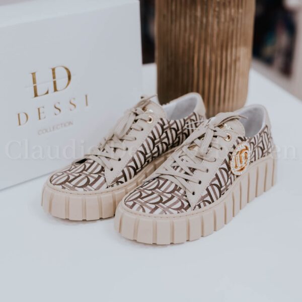 Lux by Dessi 544/LD bézs sneaker