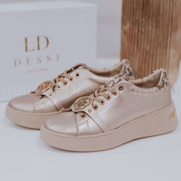 Lux by Dessi Lona-21/LD bronz sneaker