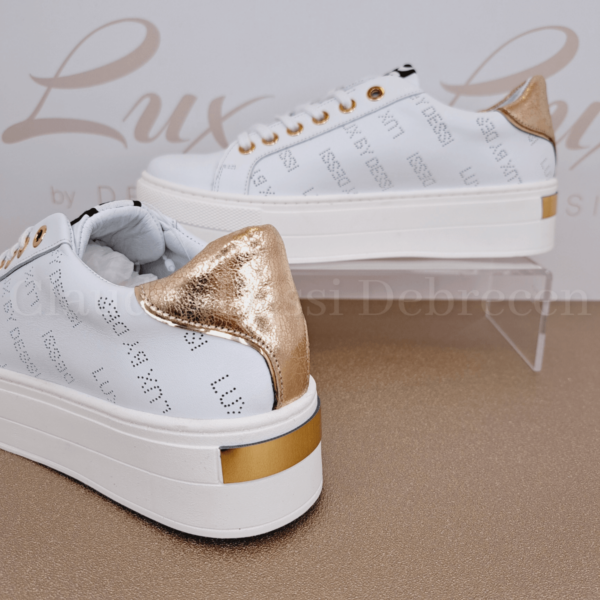 Lux by Dessi Hanza-89 fehér sneaker