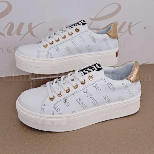 Lux by Dessi Hanza-89 fehér sneaker