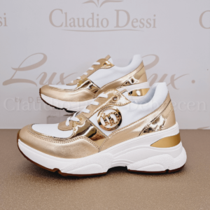 Lux by Dessi 0093-49 fehér/arany sneaker