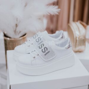 Lux by Dessi Hanza-86/17 fehér sneaker