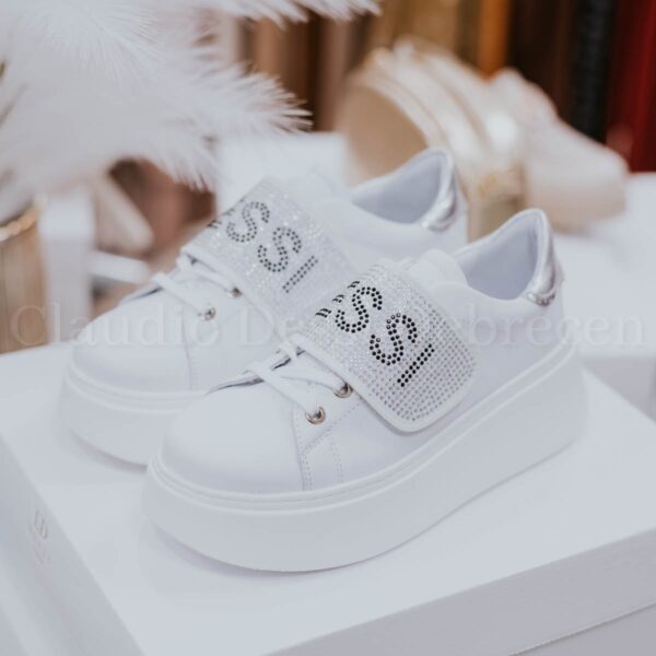 Lux by Dessi Hanza-86/17 fehér sneaker
