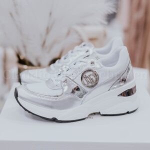 Lux by Dessi 0093-49 fehér-ezüst sneaker