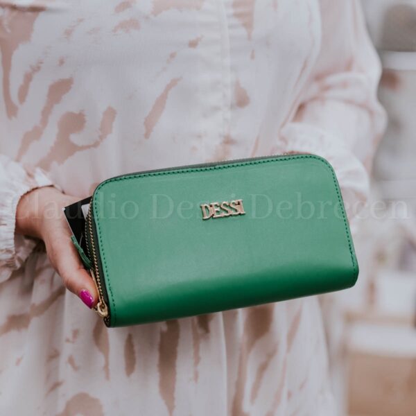 Lux by Dessi P-1 zöld pénztárca
