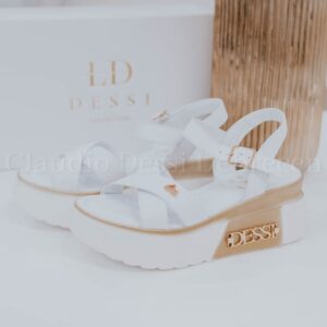 Lux by Dessi 352-27 fehér-arany szanda
