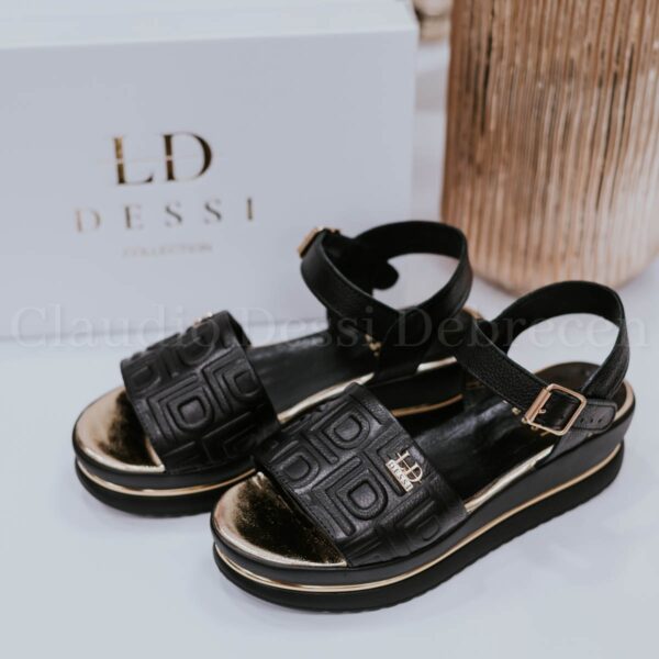 Lux by Dessi 635/LD fekete-arany szanda