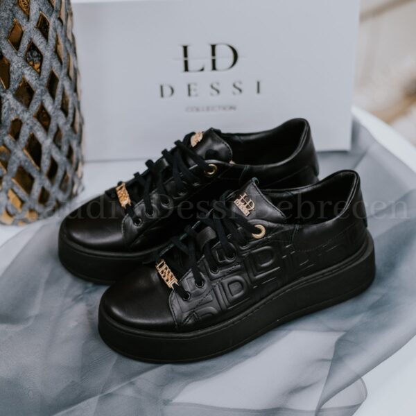Lux by Dessi E-71/LD fekete sneaker