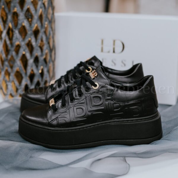Lux by Dessi E-71/LD fekete sneaker