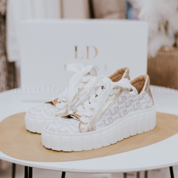 Lux by Dessi F1025/LD fehér sneaker
