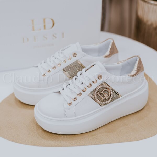 Lux by Dessi Hanza-60 fehér sneaker