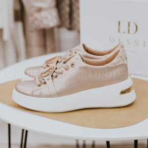Lux by Dessi Lona-21 bronz sneaker
