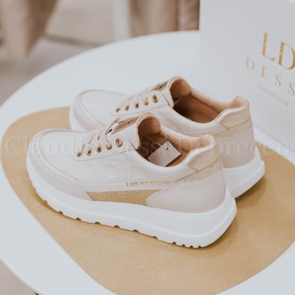 Lux by Dessi Hanza23-20/LD bézs sneaker