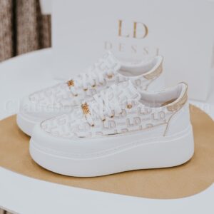 Lux by Dessi 04/LD fehér sneaker