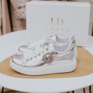 Lux by Dessi Benita ezüst sneaker