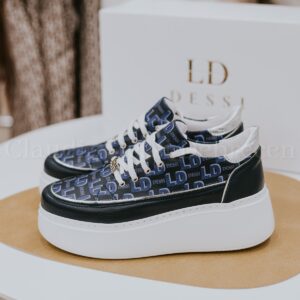 Lux by Dessi 04/LD kék sneaker