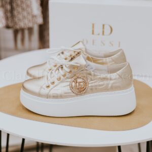 Lux by Dessi 234/LD arany sneaker