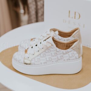 Lux by Dessi F1041/LD fehér sneaker