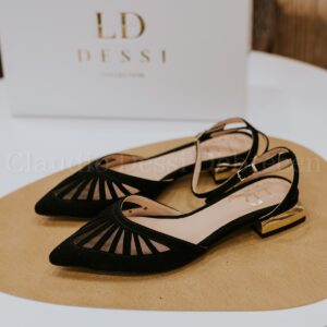 Lux by Dessi 0772/1 fekete cipő
