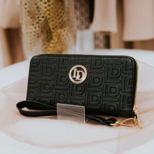 Lux by Dessi 500/LD fekete pénztárca