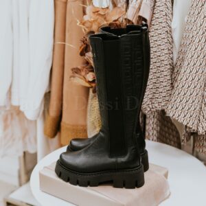 Lux by Dessi 970/PA fekete csizma