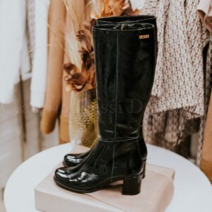 Lux by Dessi 1432 fekete lakk csizma