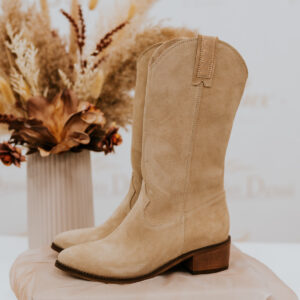 Lux by Dessi 558 bézs western csizma